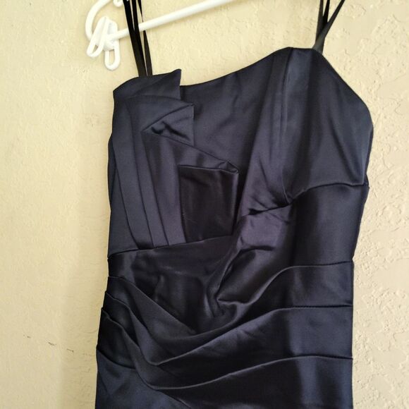 Cache Womens Strapless Mini Cocktail Dress 2 Prom Formal Made In USA - Picture 2 of 6